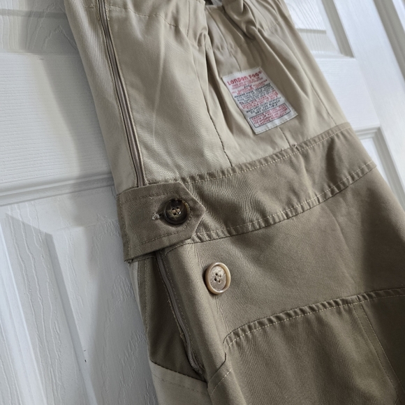 London Fog strapless trench coat dress. - Picture 7 of 10